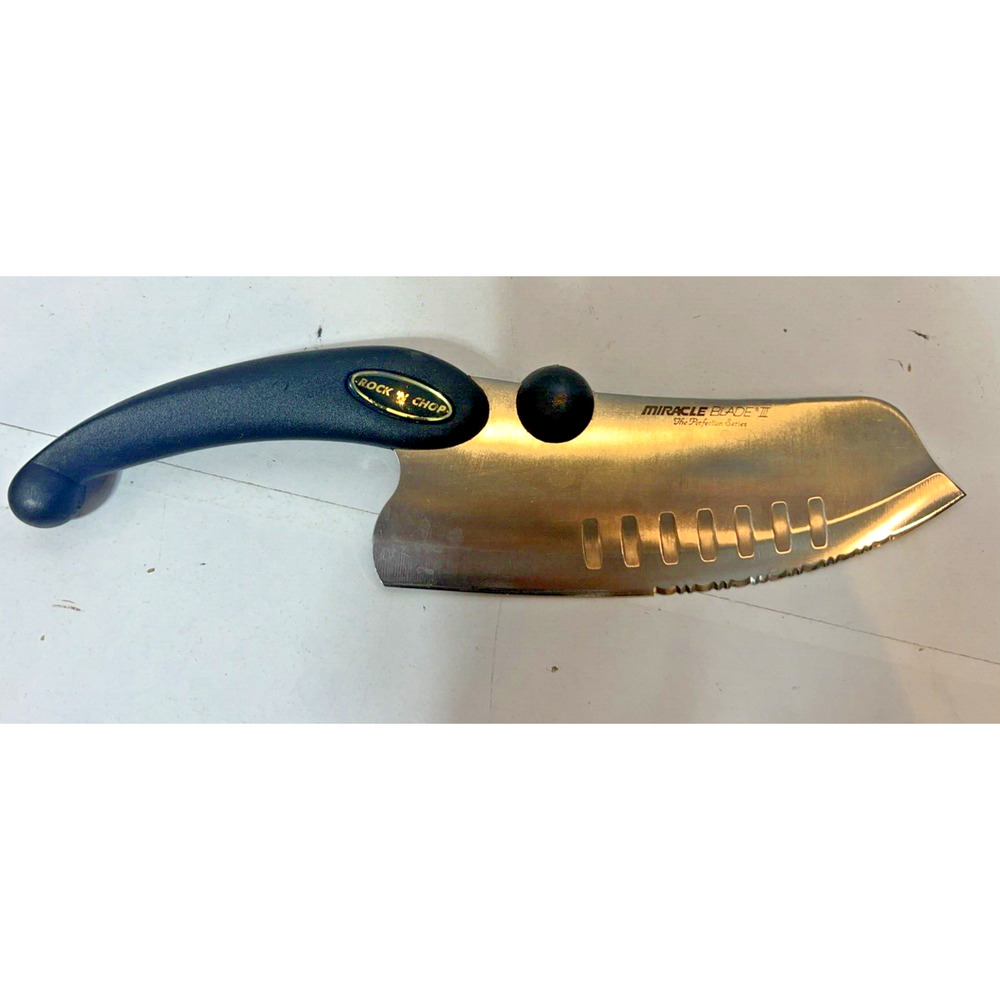 Miracle Blade III The Perfection Series Rock N Chop Stainless Steel‎ Knife